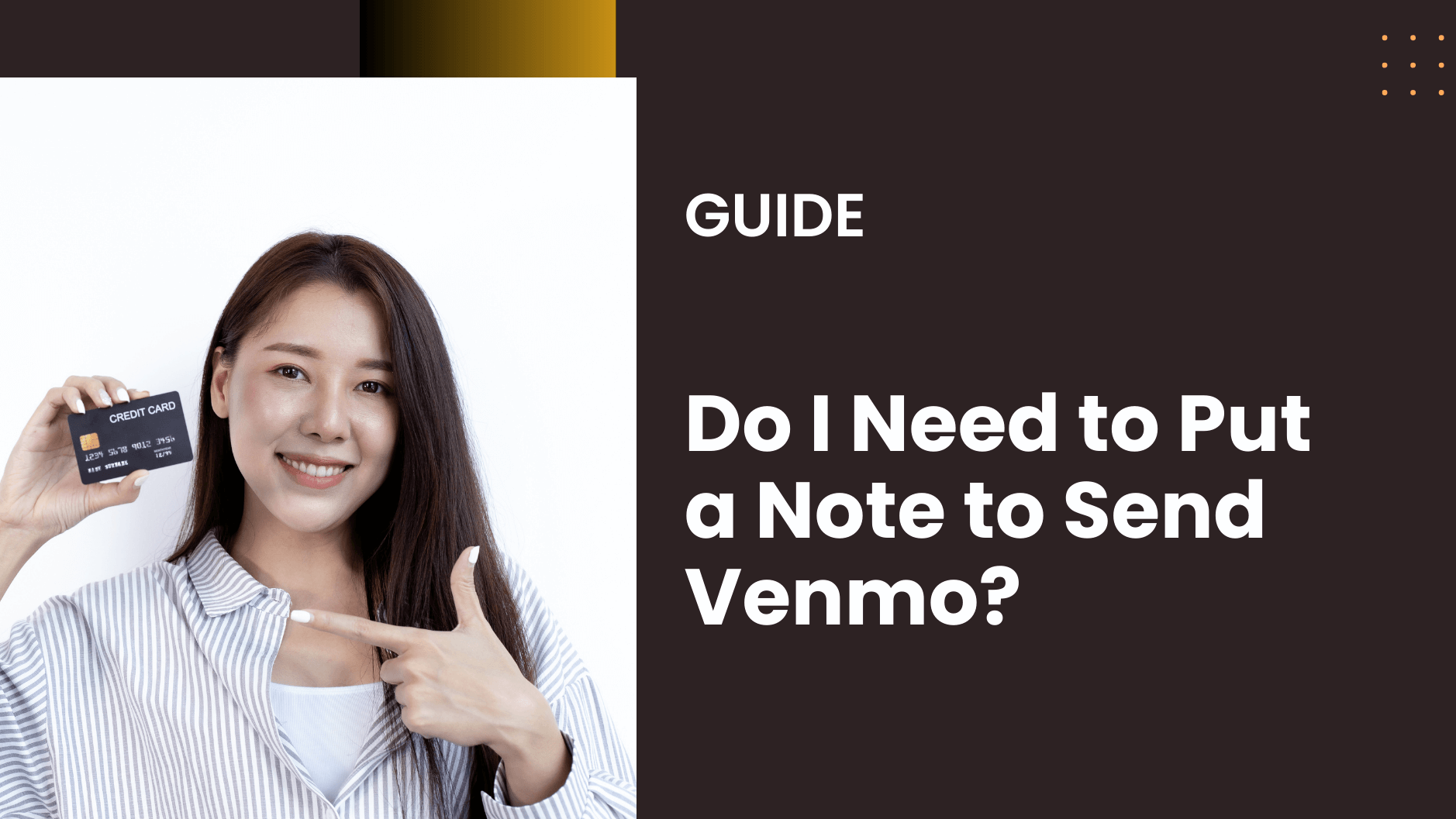 Do I Need to Put a Note to Send Venmo?