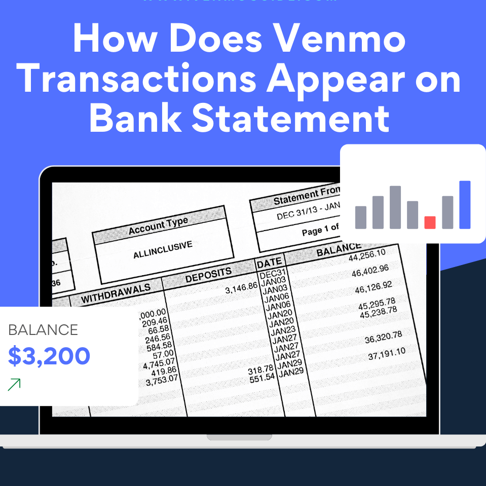 How Does Venmo Transactions Appear on Bank Statement