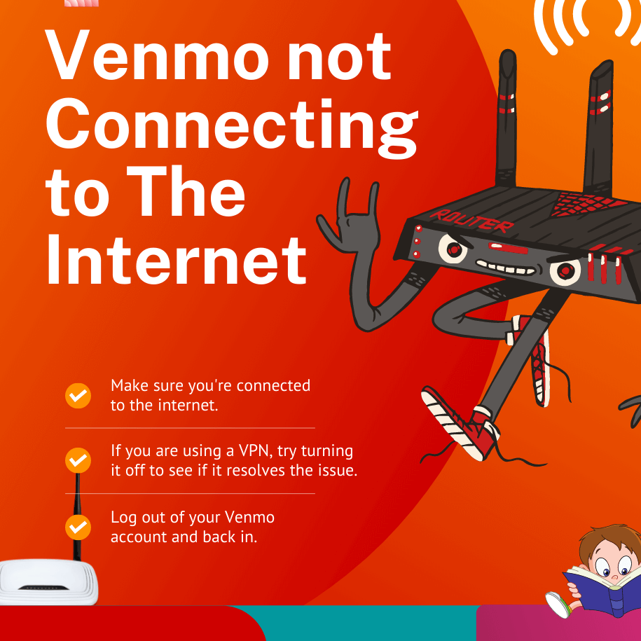 Venmo Not Connecting to Internet