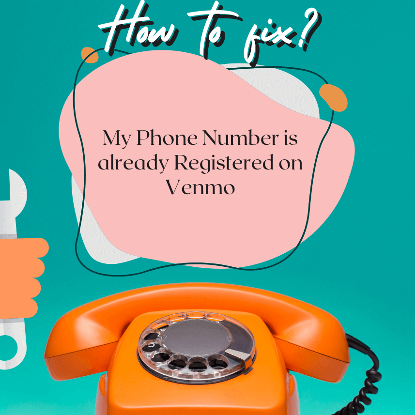 venmo phone number already registered